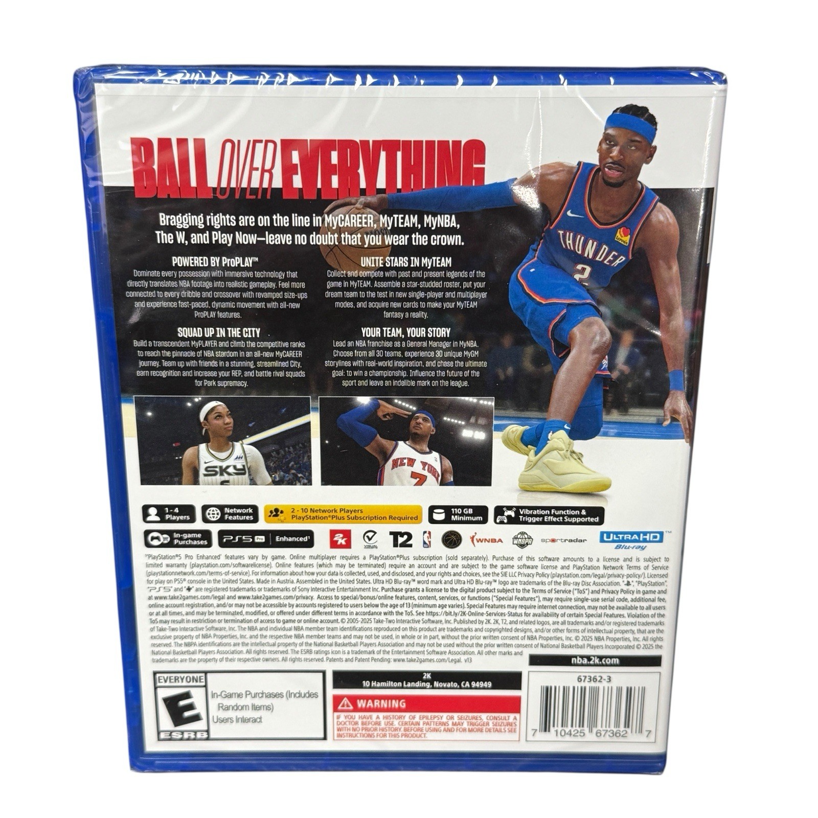 NBA 2K26 for Play Station 5 (PS5) New and Sealed 69.99 Retail
