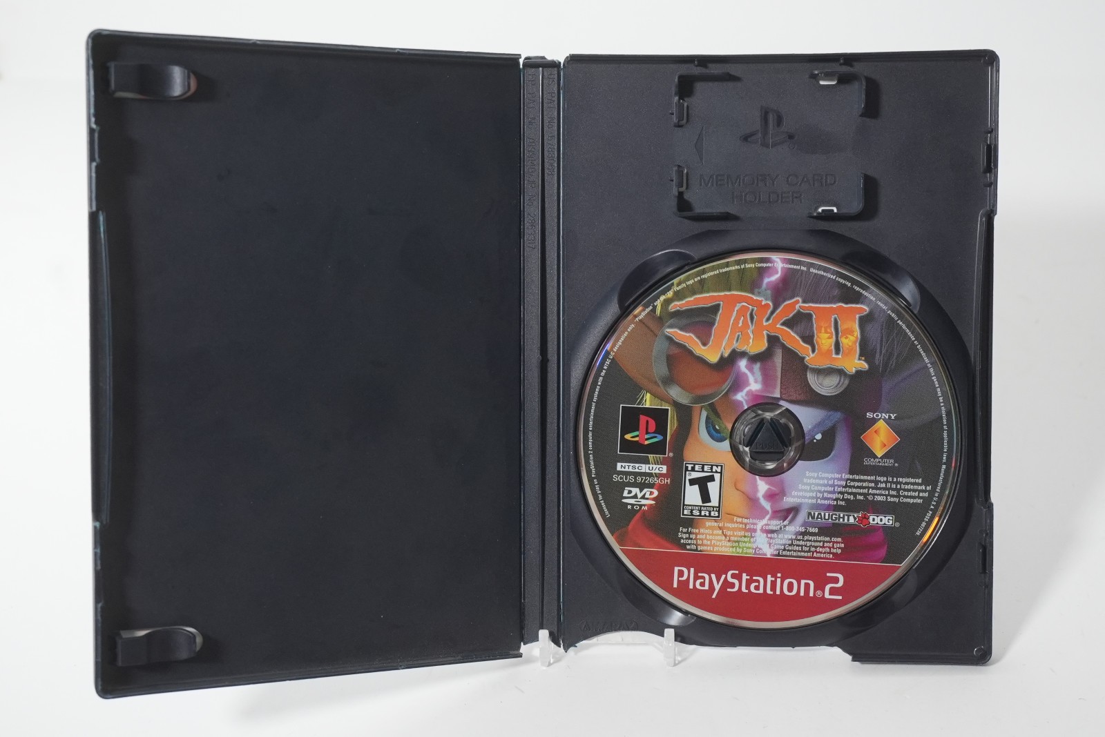 Jak II Sony PlayStation 2, 2003 Naughty Dog Greatest Hits No Manual Case Defect