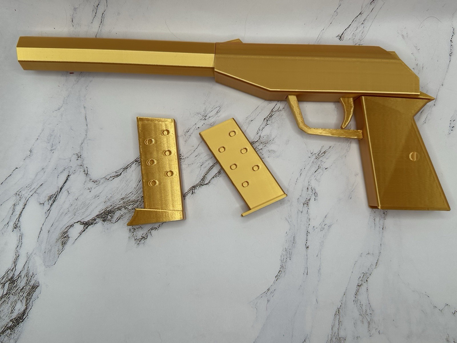 GoldenEye 007 Golden Gun Replica – Full-Size Nintendo 64 Cosplay Prop