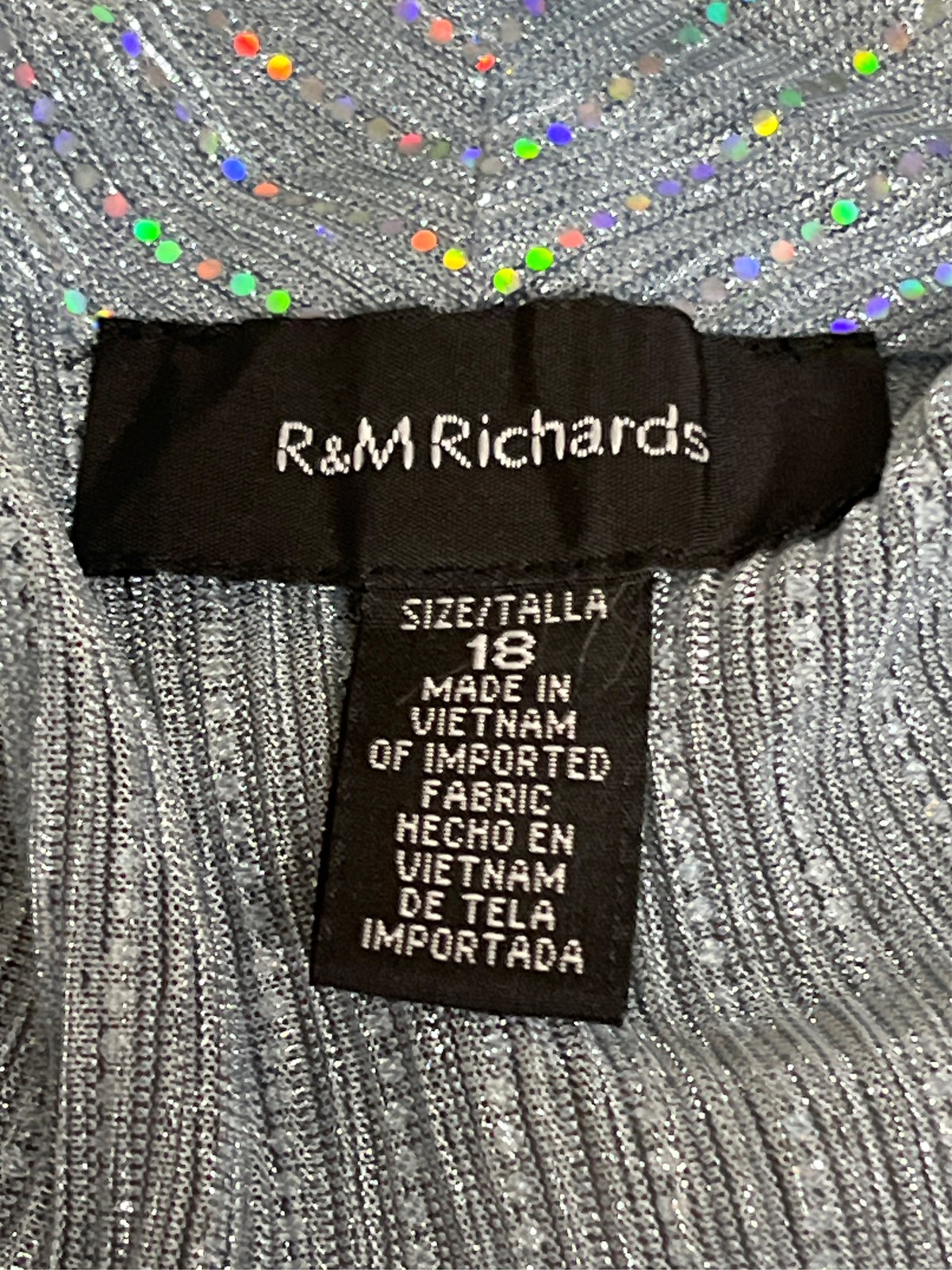 R&M Richards Womens Mystic Shine Three-Piece Set