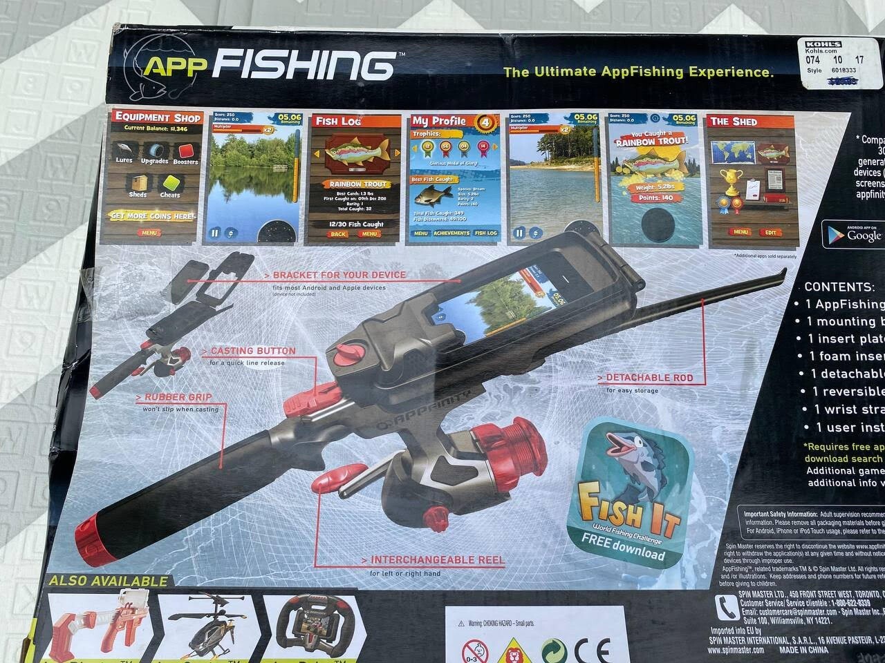 AppFinity APPFishing The Ultimate App Fishing Experience For iPhone iPod Android