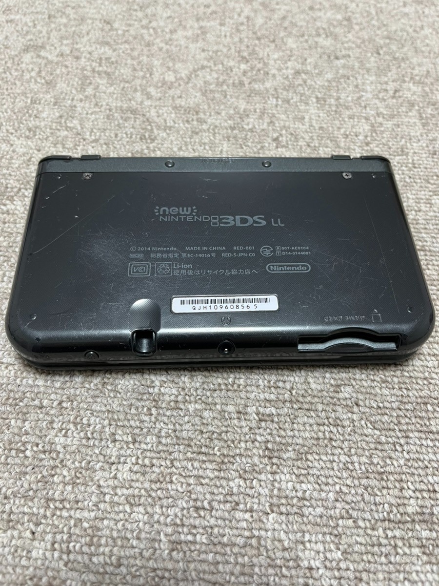 New 3DS LL XL Metalic black Japan Nintendo Console region Japanese B36