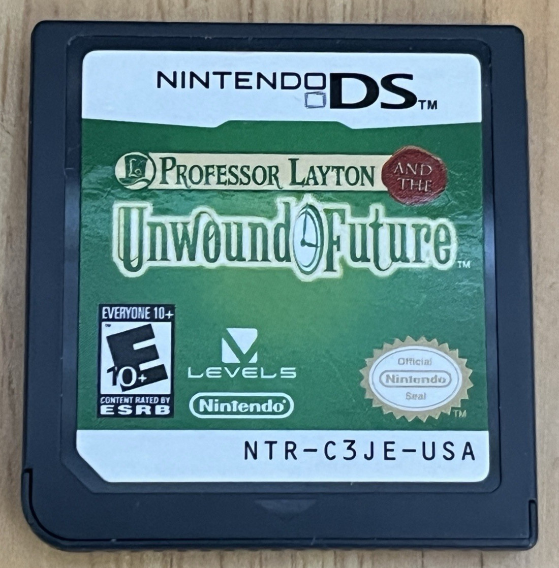 Professor Layton and the Unwound Future Nintendo DS 3DS Game Only Tested/Works