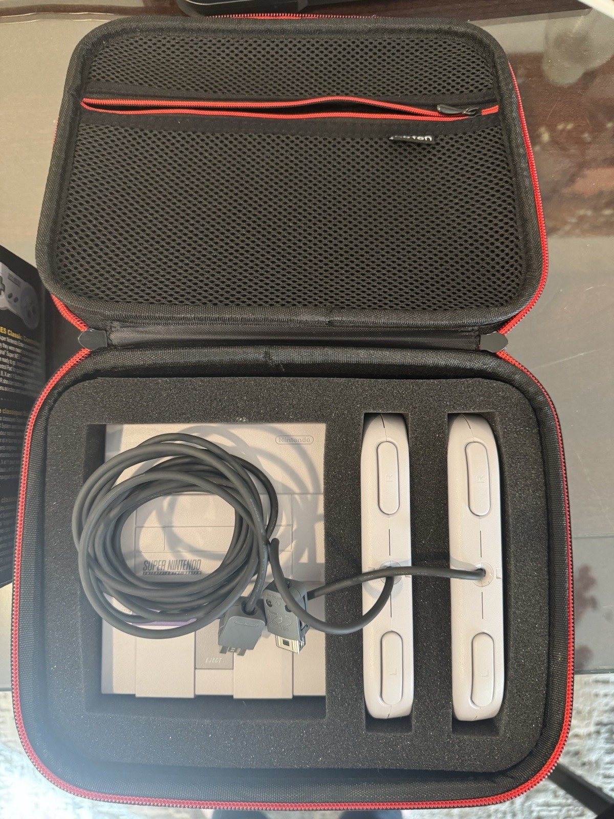 GREAT condition Snes Classic With Box And Carrying Case