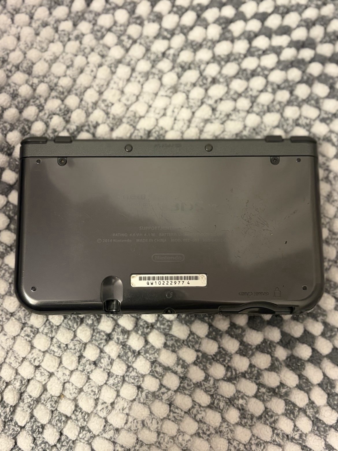 Nintendo New Nintendo 3DS XL Black Handheld System 3D 4GB Wireless 2015