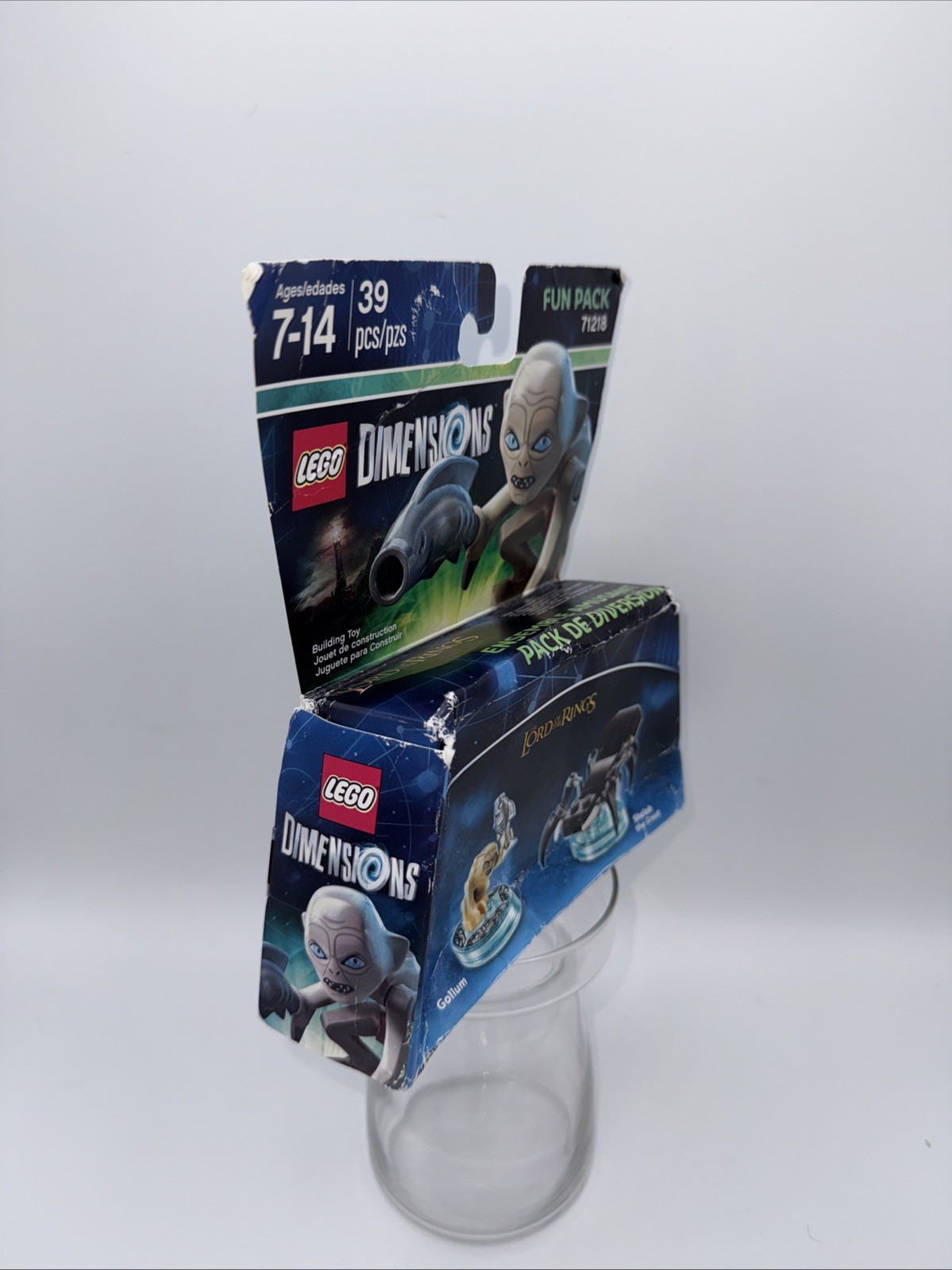 LEGO Dimensions Lord of the Rings: Gollum & Shelob the Great Fun Pack 71218