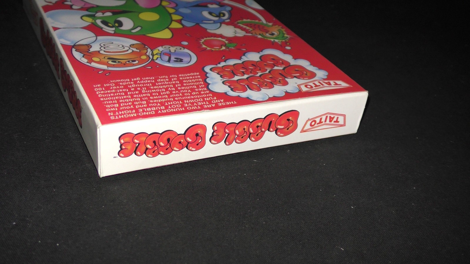 Bubble Bobble Oval Seal Nintendo NES 1988 NES CIB Complete