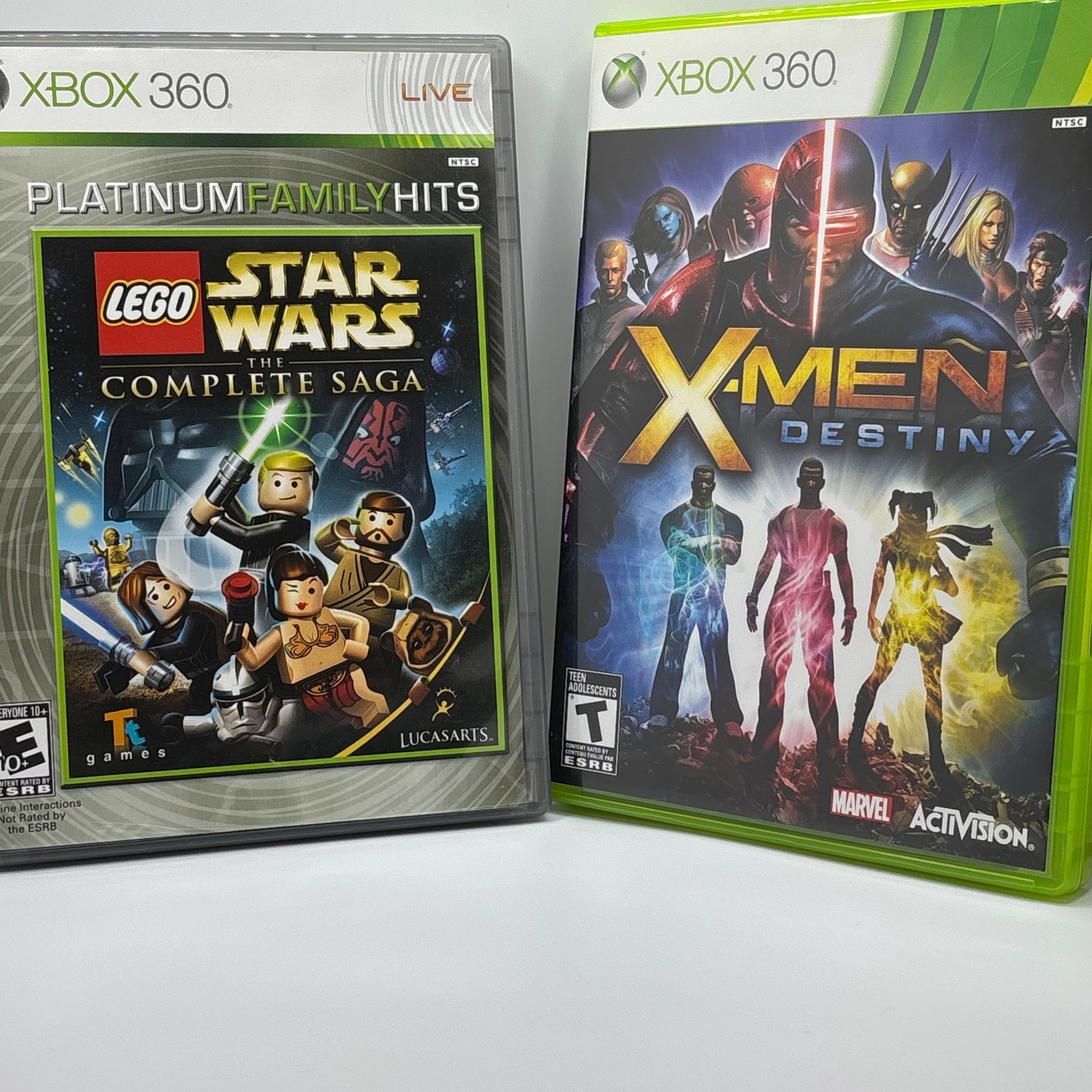 XBOX 360 Sports + Action Games / LOT OF 4 / TESTED / CIB / Various Titles