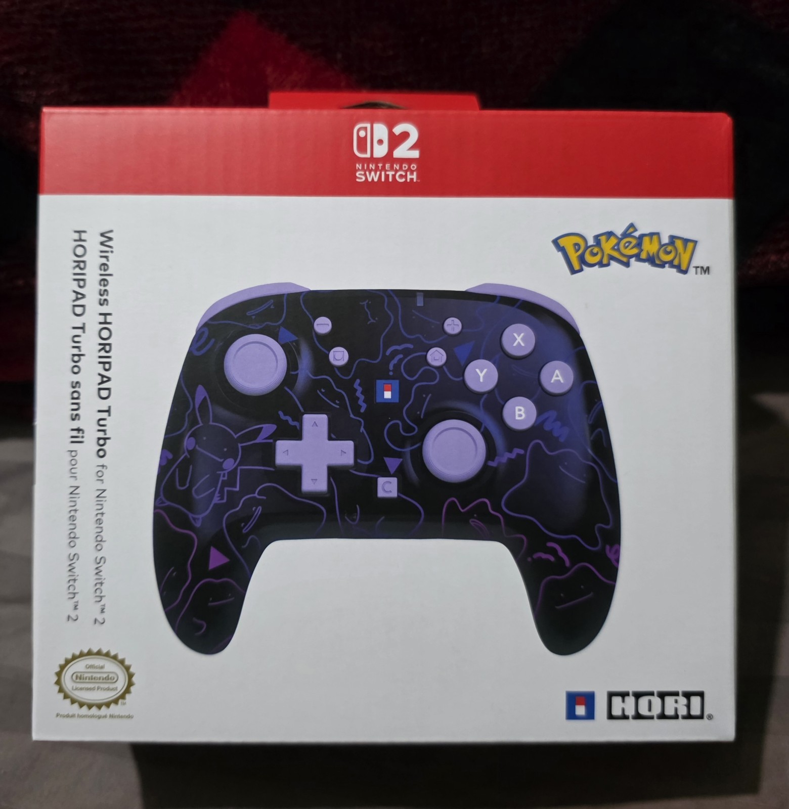 New 2026 HORI Wireless HORIPAD Turbo (Ditto Edition) for Nintendo Switch 2