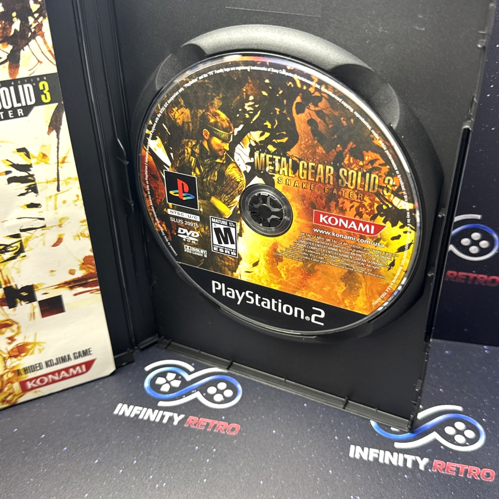 Metal Gear Solid 3: Snake Eater Sony PlayStation 2 PS2 CIB Refurbished & Tested