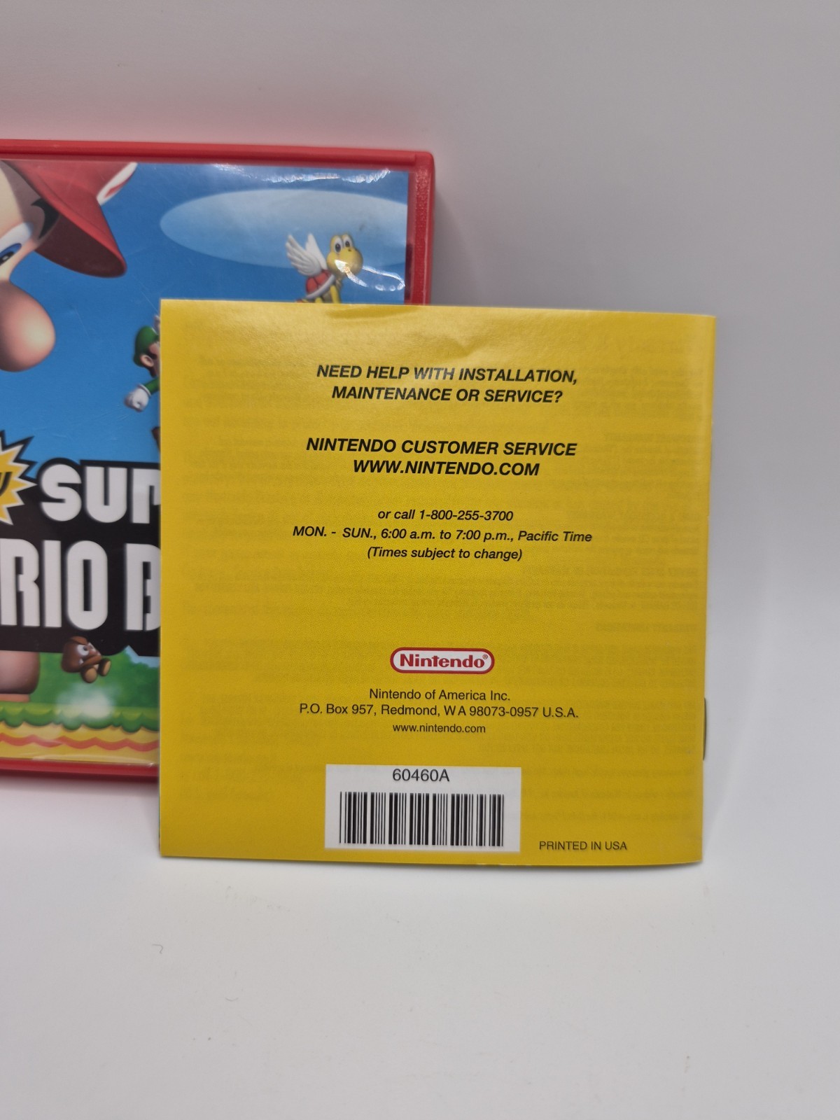 New Super Mario Bros. (Nintendo DS, 2006) Tested CIB W/ Inserts Mint Retro Rare
