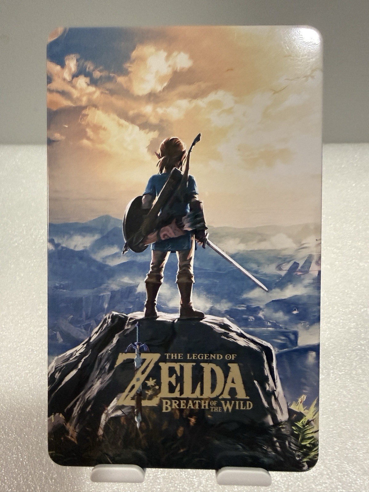 The Legend of Zelda: BOTW+TOTK CUSTOM Steelbook 2 X Slots Case Switch (NO GAME)