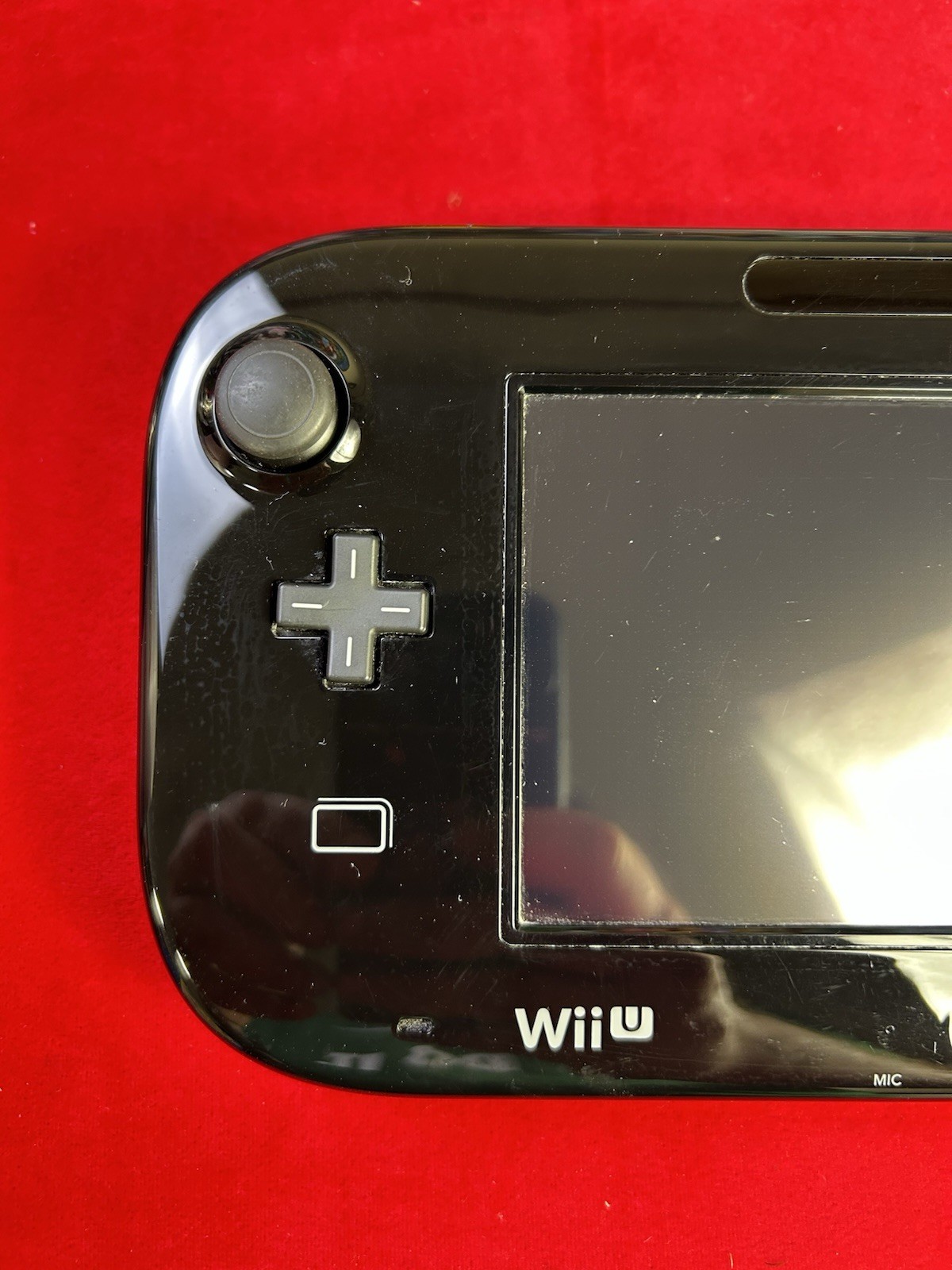 Nintendo WII U REPLACEMENT GAMEPAD CONTROLLER (WUP-010 USA) Tested OEM