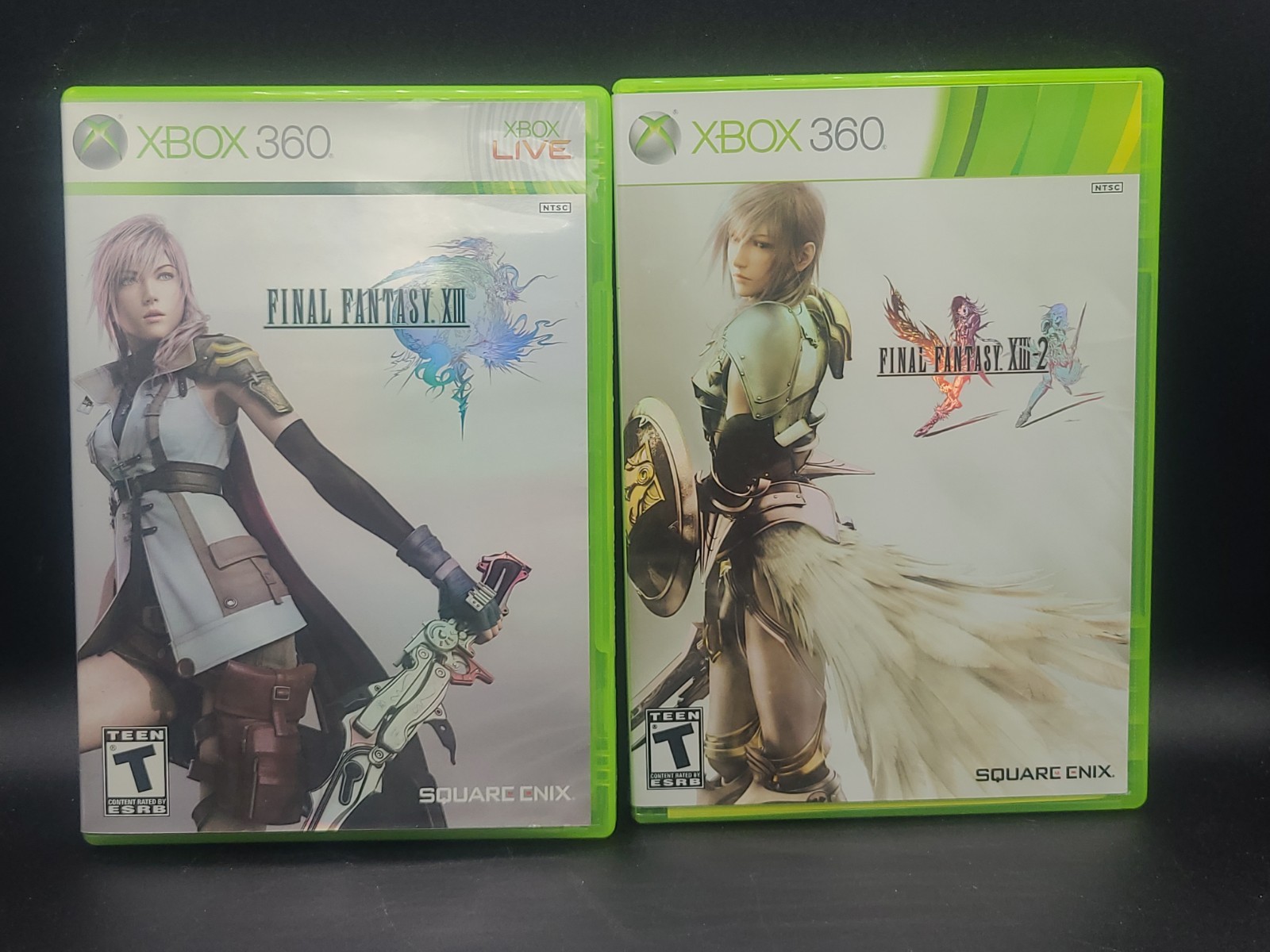 Lot of 2: Final Fantasy XIII and XIII-2 (Xbox 360) • CIB • Tested