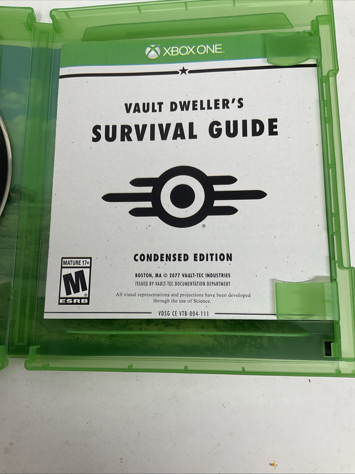 Fallout 4 Microsoft Xbox One CIB 2015 TESTED WORKING GREAT CONDITION