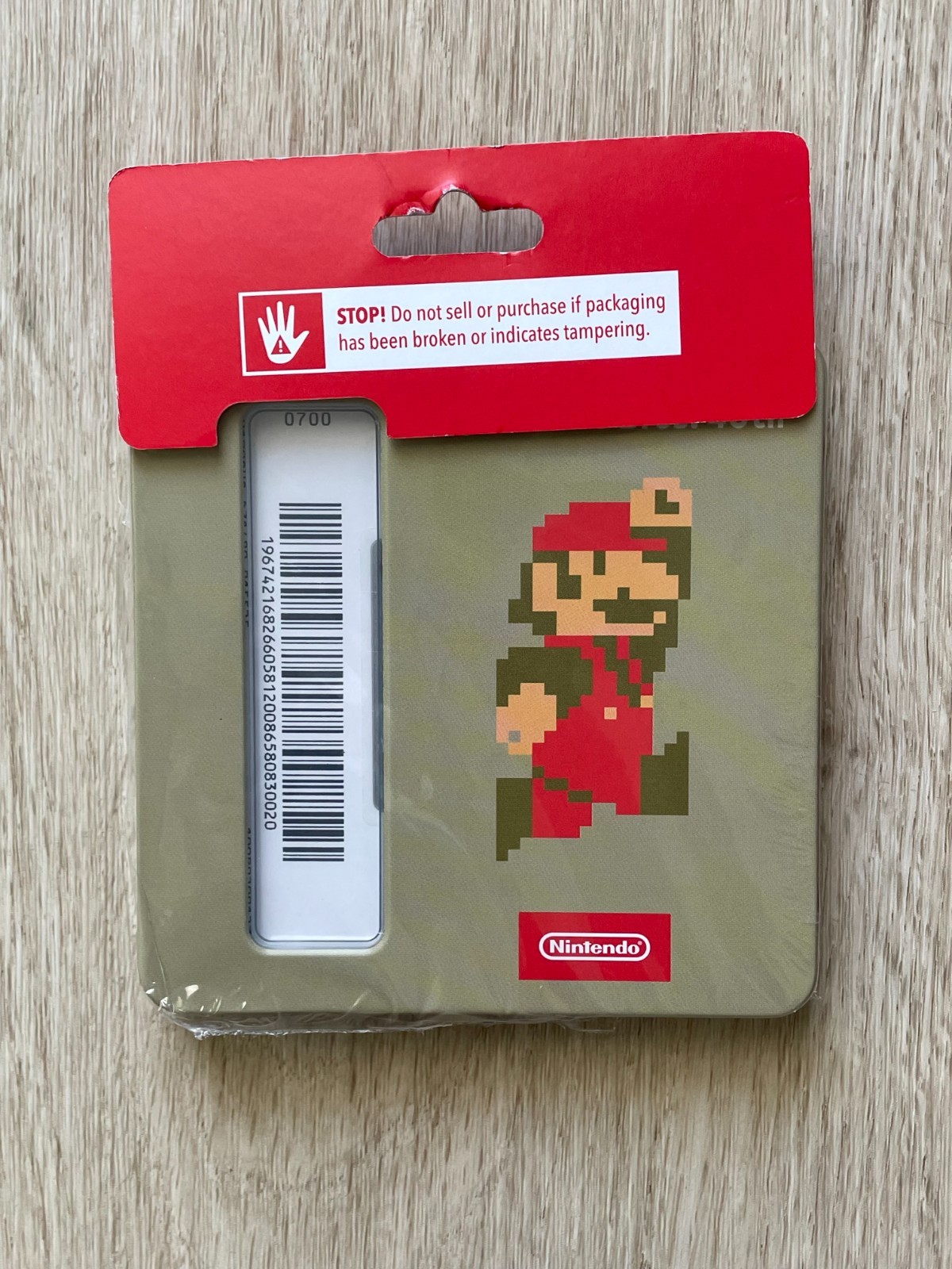Super Mario Bros 40th Anniversary Nintendo Steelbook CARD INCLUDED (NO CODE)