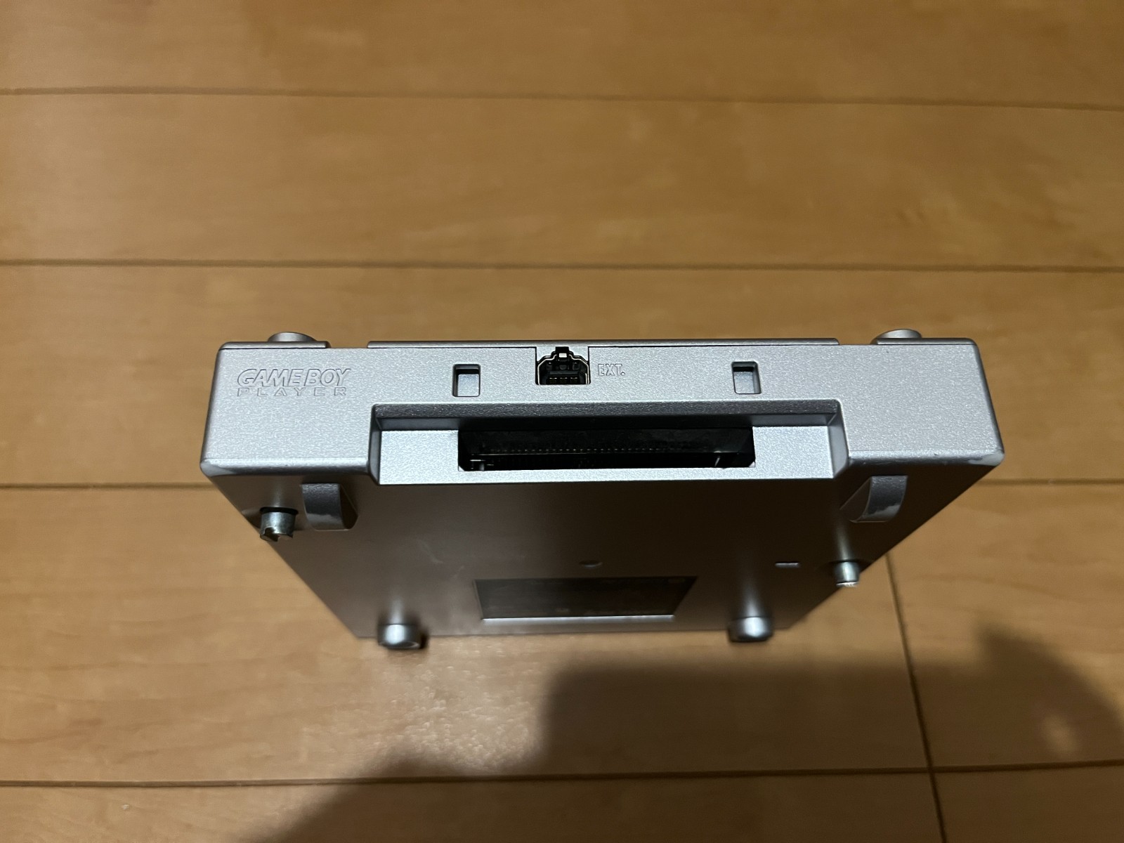 Nintendo GameCube Gameboy Player Silver Color and Startup Disk Japan