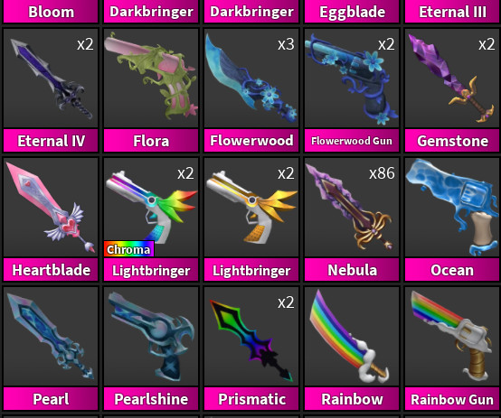 Murder Mystery 2 MM2 Box | Guaranteed 25 Random Godlys ✅
