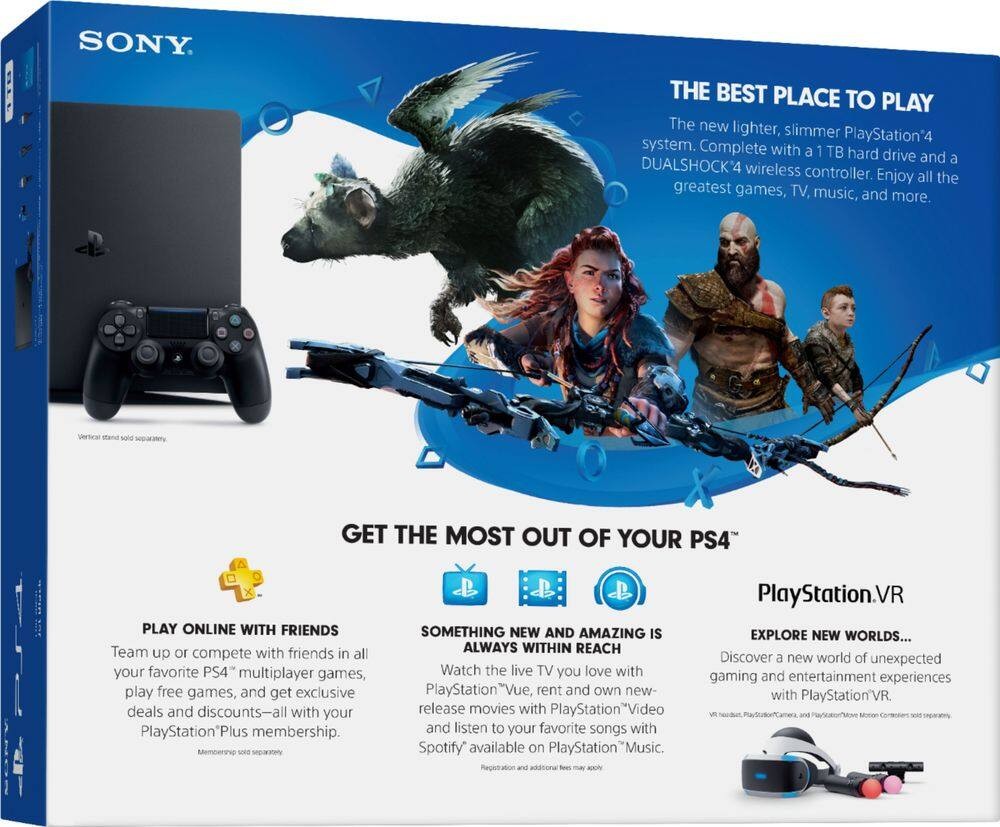 Geek Squad Certified Refurbished PlayStation 4 Slim 1TB console