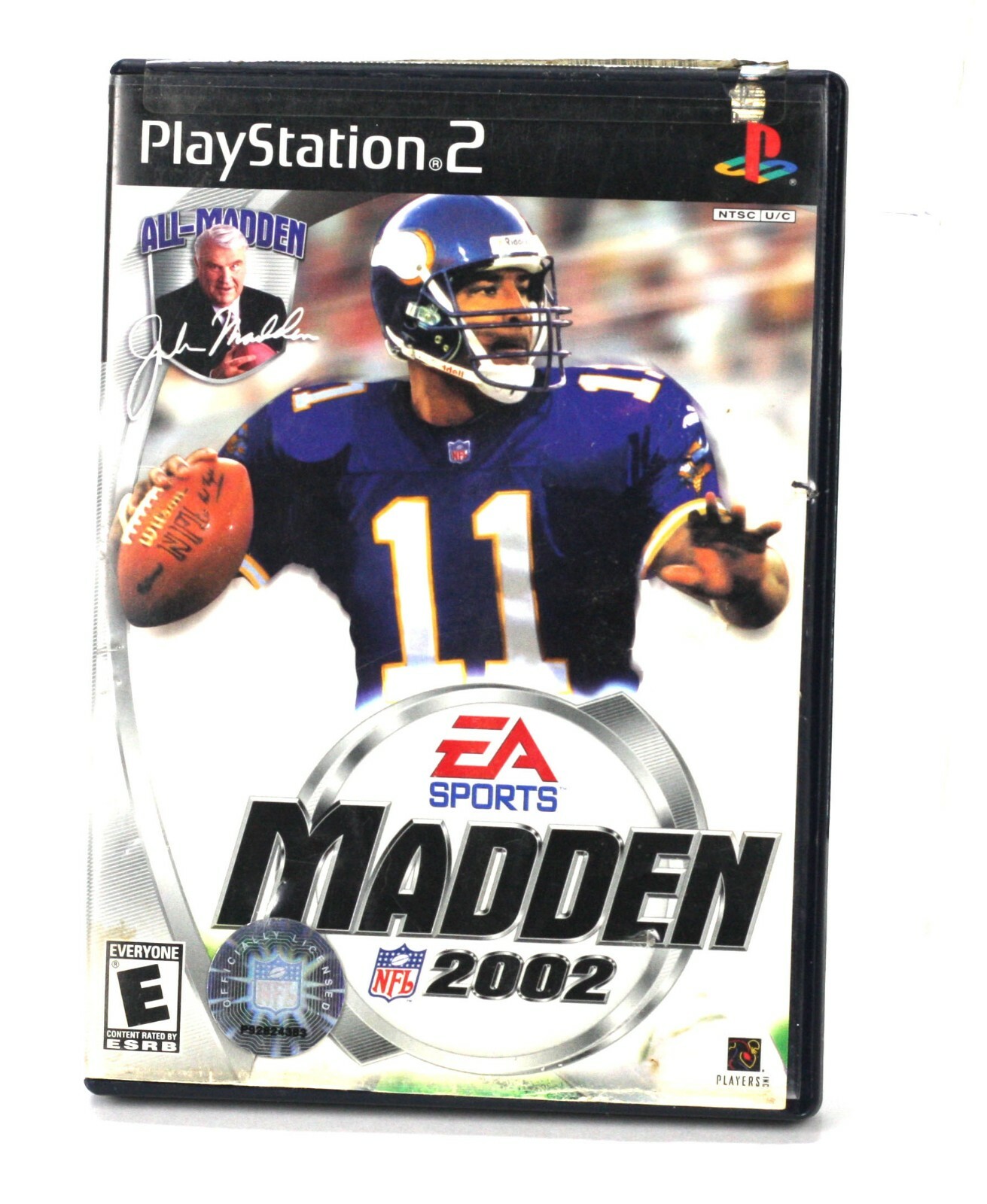 Madden NFL 2002 (Sony PlayStation 2, 2001) – Complete/CIB – Tested