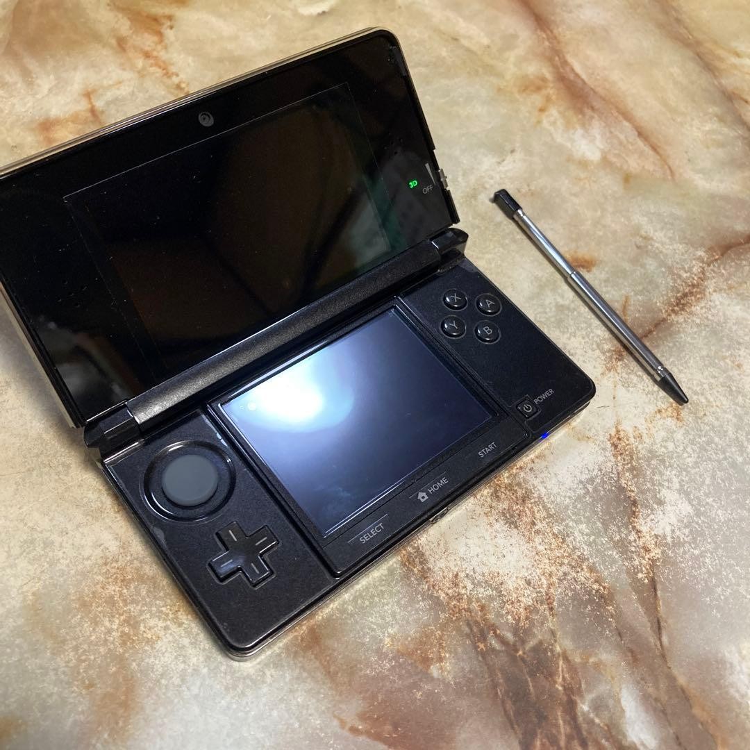 Nintendo 3DS Black Console Tested and Working Simple Maintenance Done