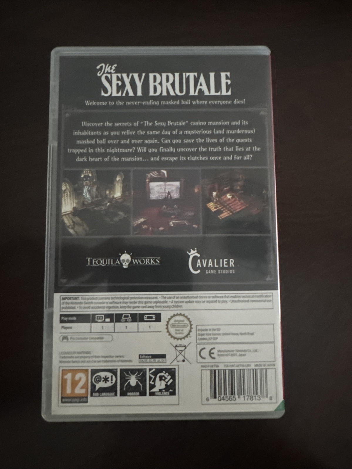 Sexy Brutale Nintendo Switch Super Rare Games