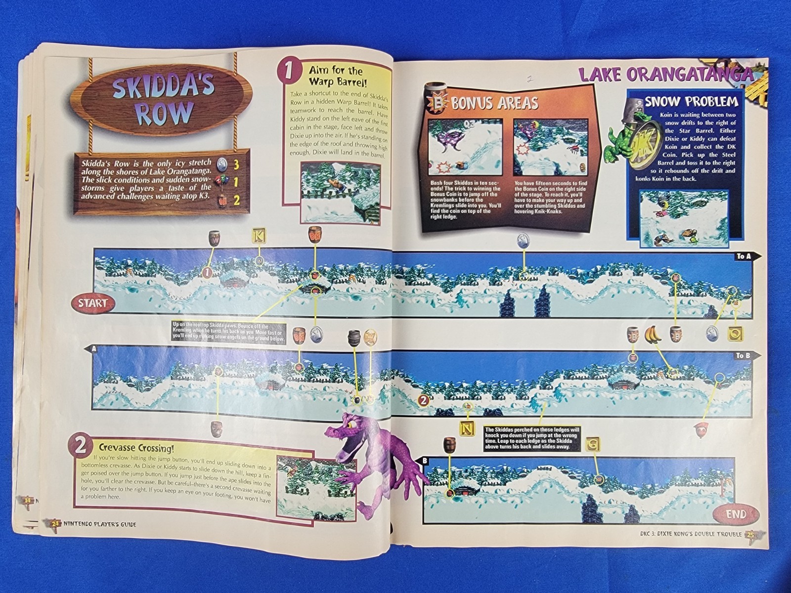 Nintendo 64 Donkey Kong Country 3 Dixie Kong’s Double Trouble Players Guide