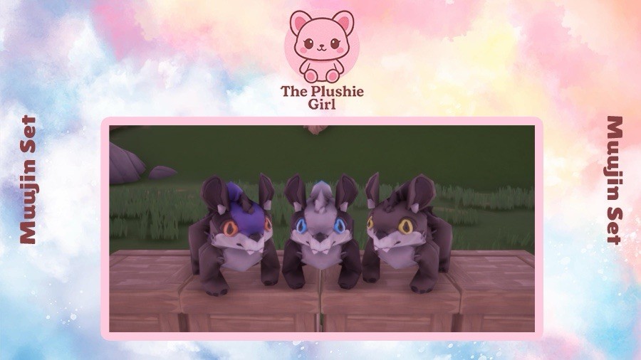 Muujin Plushie Set – Palia