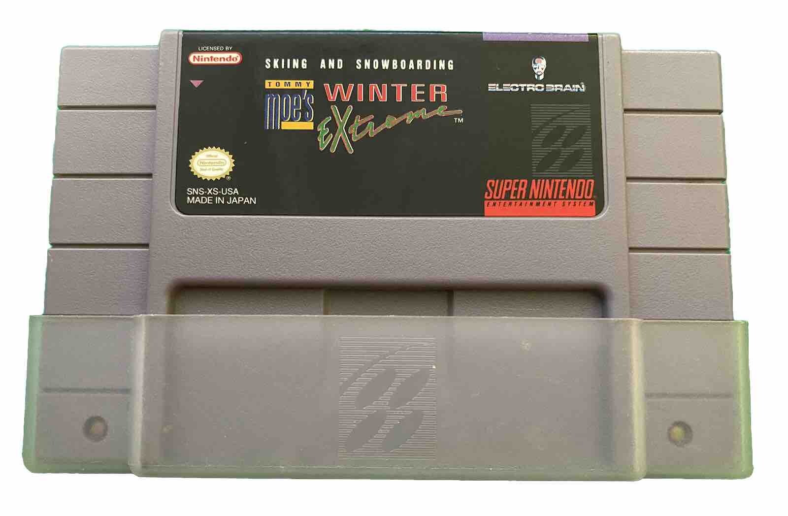 Skiing & Snowboarding: Tommy Moe’s Winter Extreme – Super Nintendo