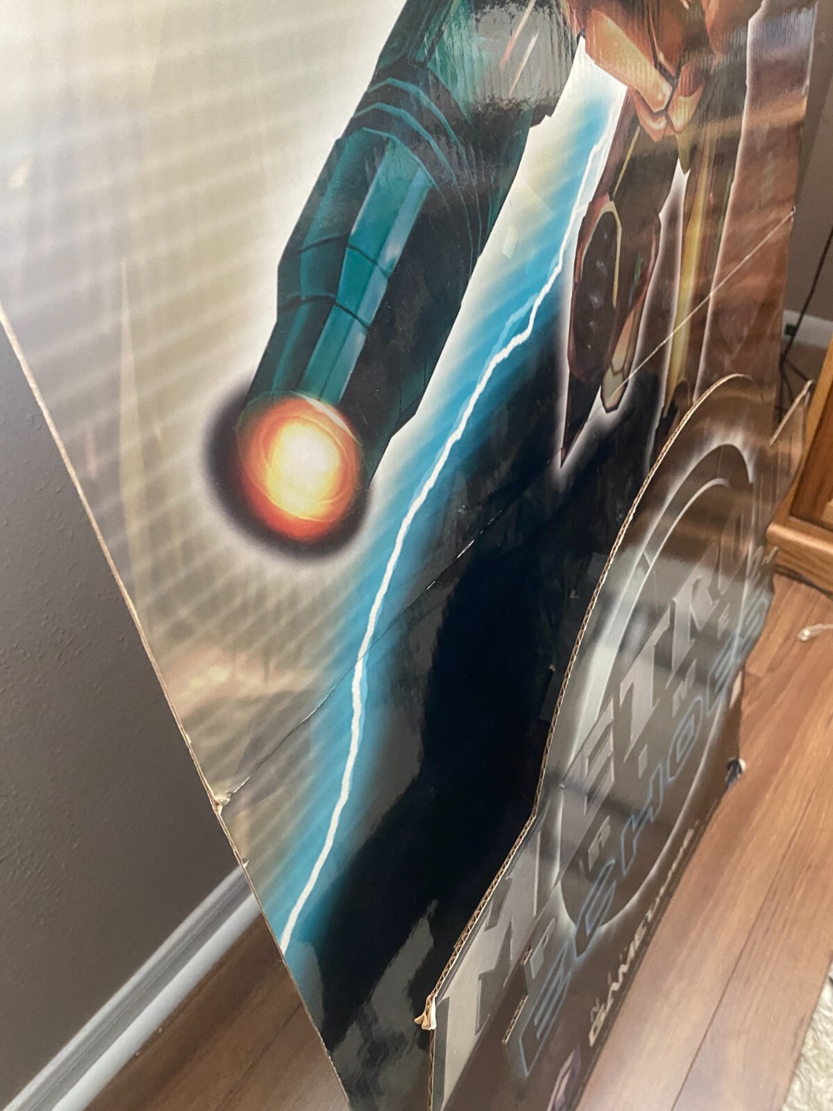 Metroid Prime Nintendo Gamecube Promotional Store Display Standee ~5FT!
