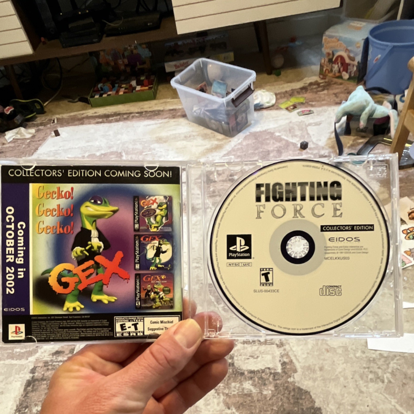 Eidos Interactive Fighting Force Collector’s Edition PS1 NTSC T 1997