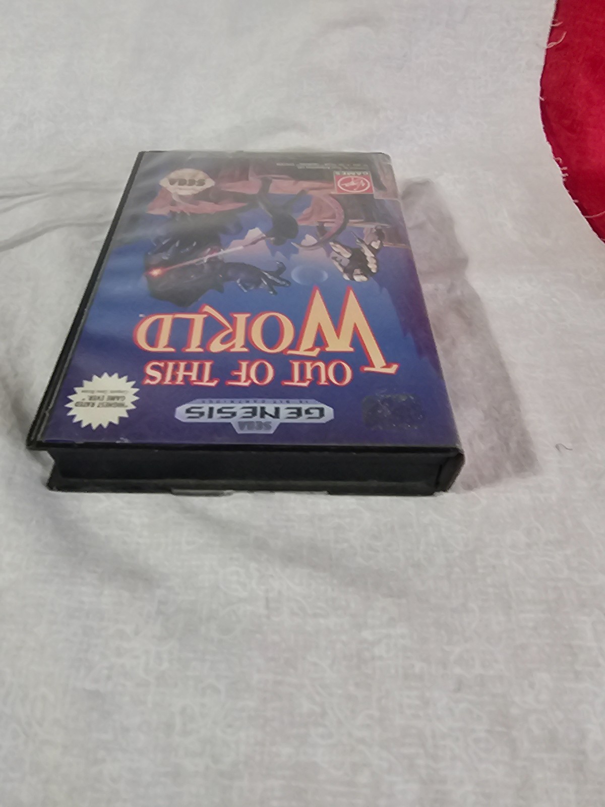 Out of This World (Sega Genesis, 1994) Cartridge T-70106 1 Year Guarantee Tested