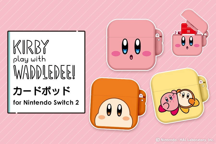 Kirby Card Pods 3-Set Play with Waddle Dee KCP-002-1/2/3 Nintendo Switch 2 New