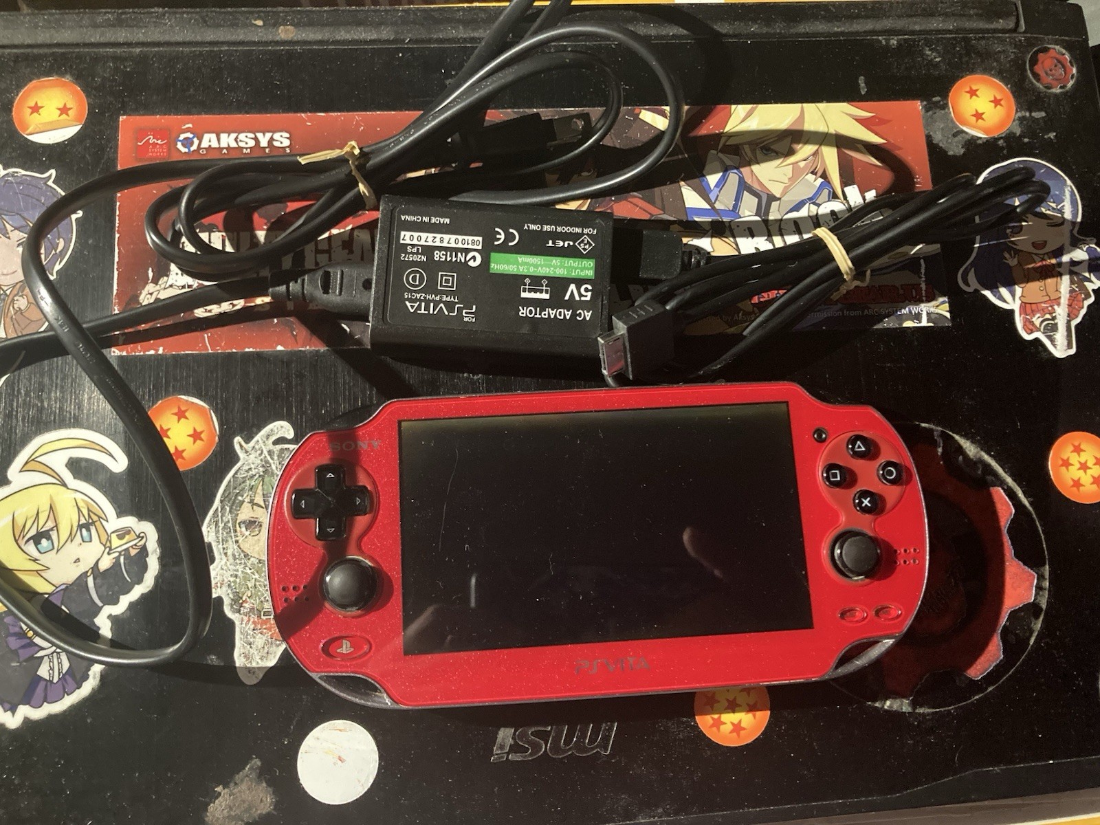 Sony PlayStation Vita Handheld System PCH-1000 Cosmic Red *JAPAN IMPORT*