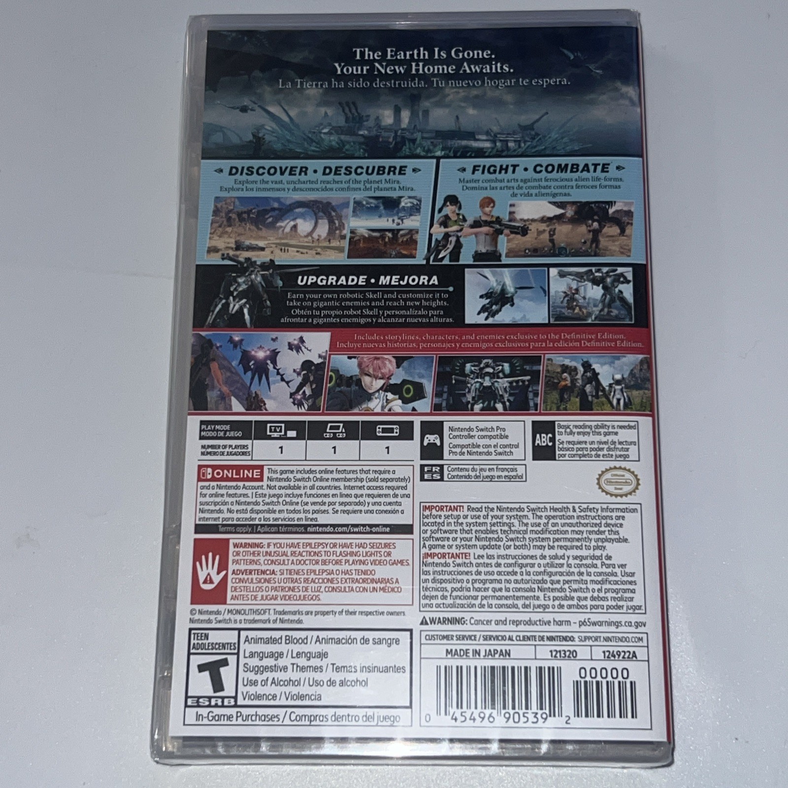 Xenoblade Chronicles X: Definitive Edition – Nintendo Switch Brand New Sealed!