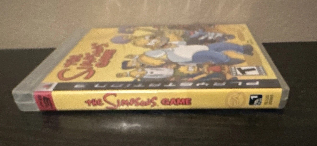 The Simpsons Game (PlayStation 3 PS3, 2007) – Complete w/ Manual – TESTED