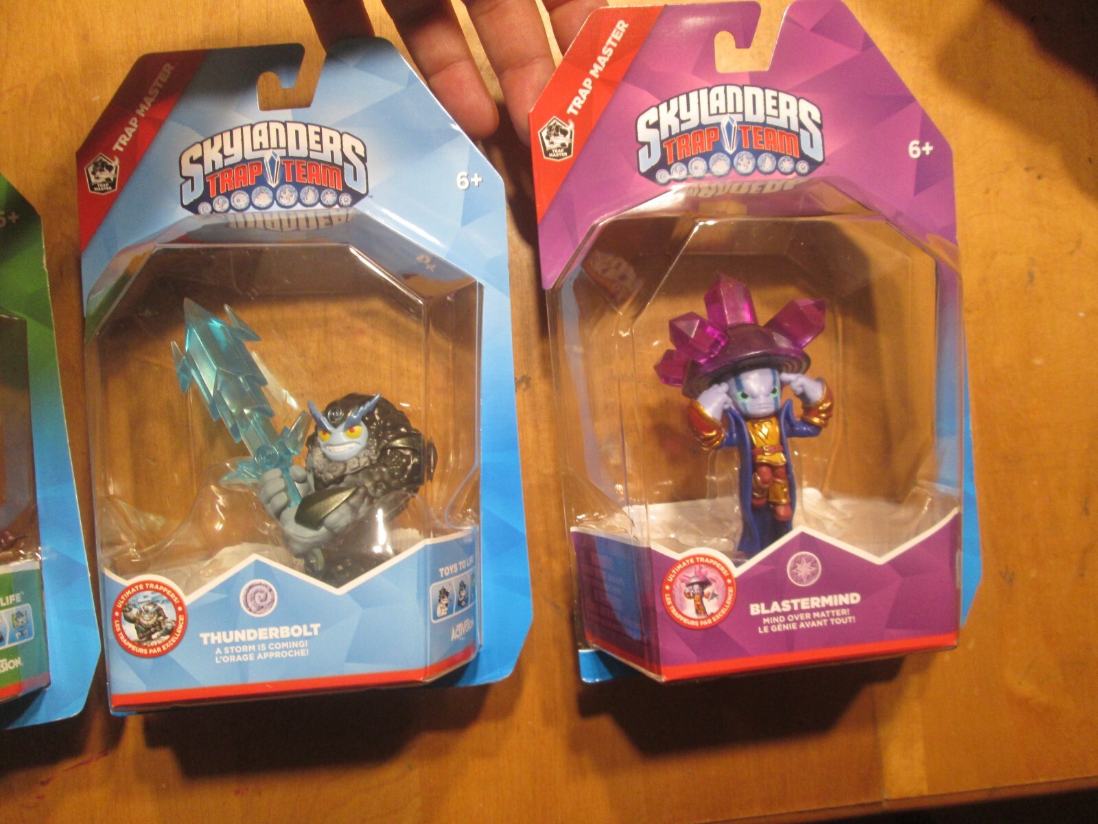 Skylanders Trap Team MASTER THUNDERBOLT TUFF LUCK BLASTERMIND MAGIC AIR + LOT