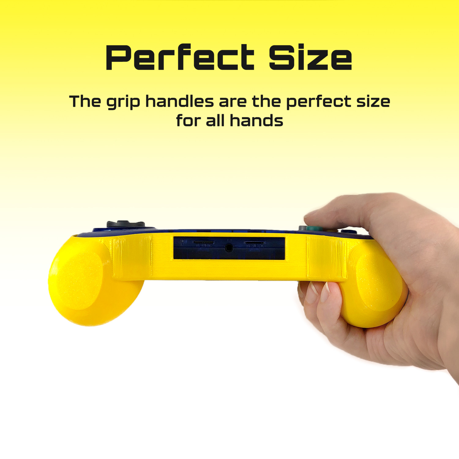 Anbernic RGARC-D/S Comfort Grip Case – 2-in-1 Screen Protector – 3D Printed