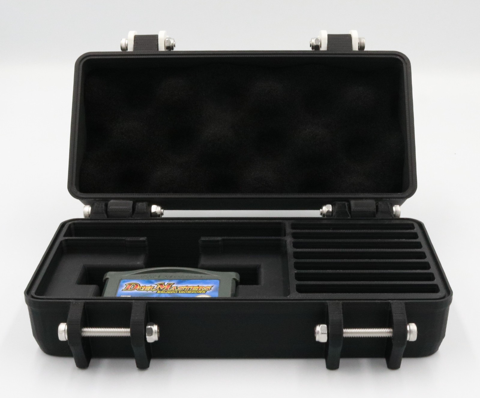 Game Boy Micro Rugged Protective Carrying Case – Holds 9 Games and USB Cable
