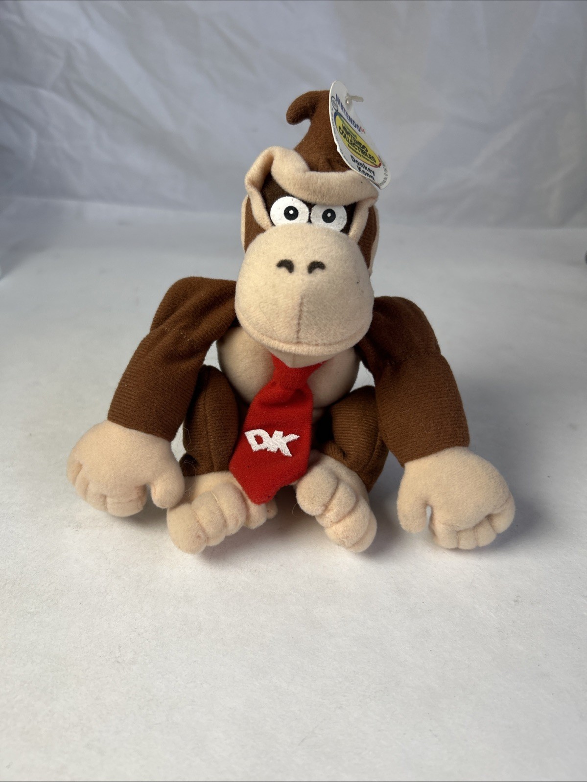 Vintage 1997 BD&A Nintendo Donkey Kong Nintendo 64 Beanie Bean Bag Plush