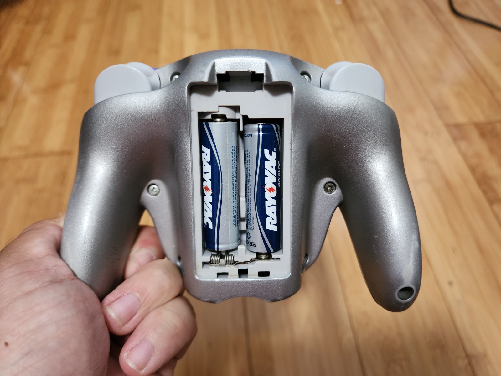 Nintendo Gamecube WaveBird Wireless Controller – Grey (No Receiver & Back Cover)