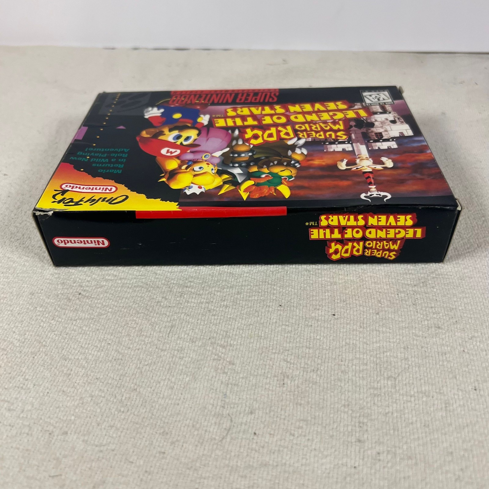 Super Mario RPG: Legend of the Seven Stars Nintendo SNES 1996 CIB Complete