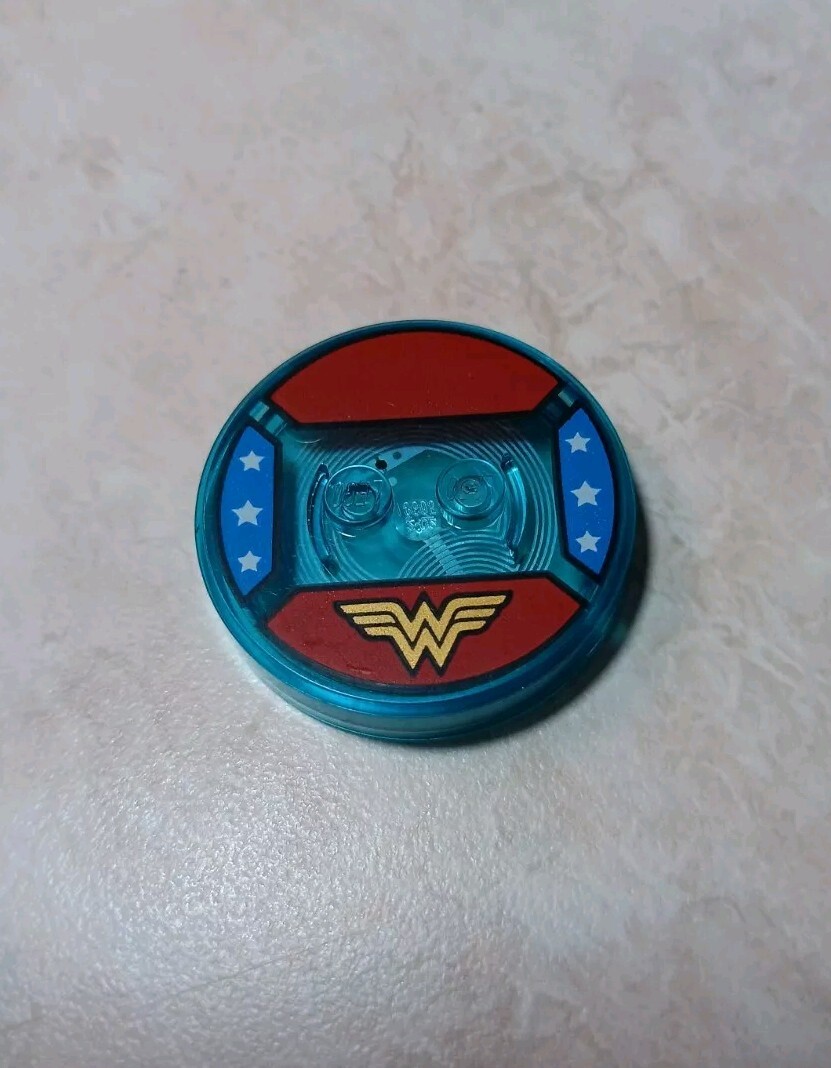 Lego Dimensions DC Comics Wonder Woman Toy Tag Base Disc Only