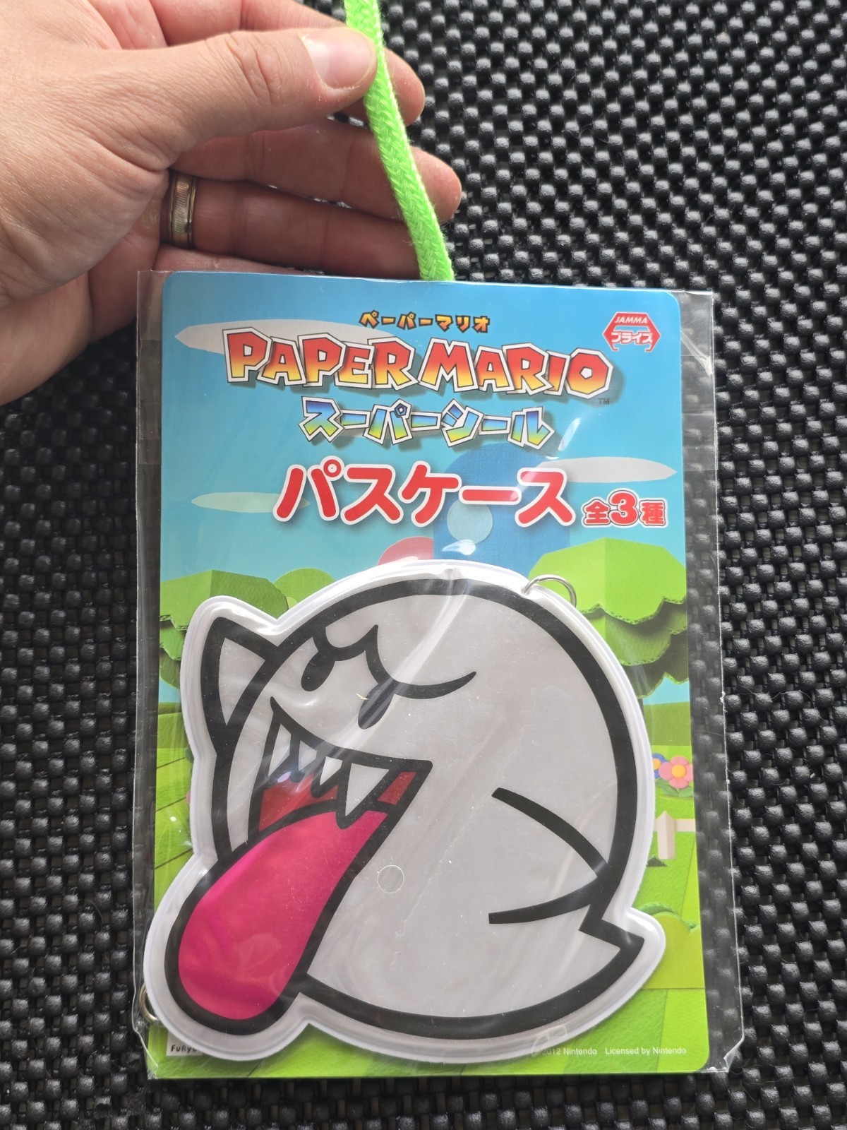 Nintendo 3DS Paper Mario Sticker Star Large Charm Clip Hanger Rare Promo SET NES