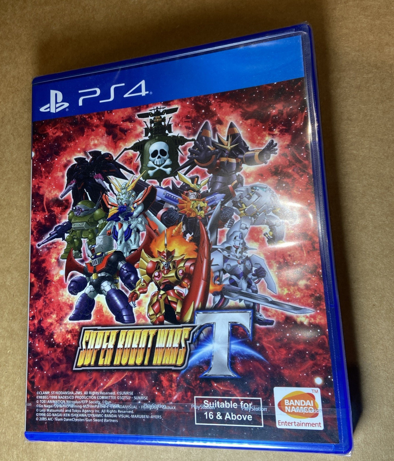 Super Robot Wars T for Sony PlayStation 4 PS4, English Cover