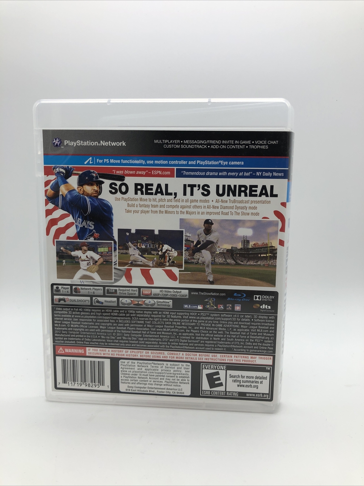 MLB 12: The Show (Sony PlayStation 3, 2012)