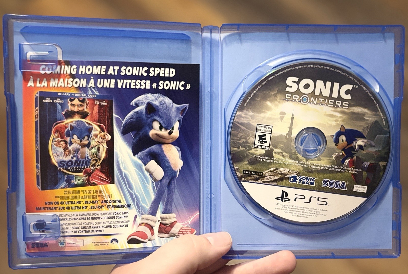 SEGA Sonic Frontiers Sony PlayStation 5 PS5 (TESTED AND WORKING)
