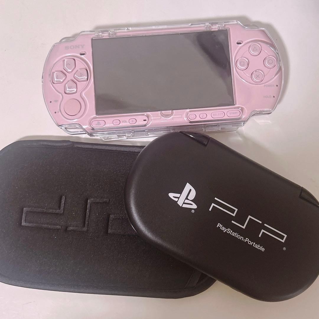 Excellent Sony PSP-3000 PSP 3000 Console Pink Region Free