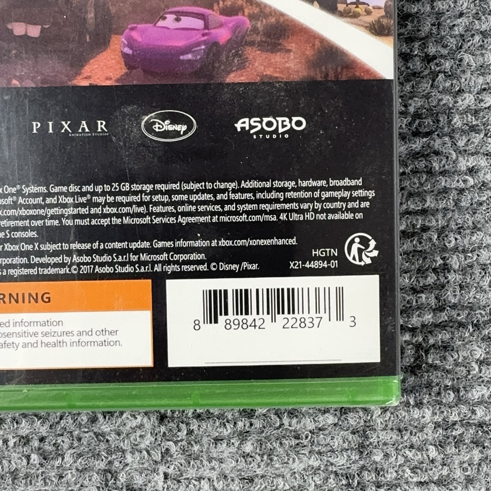 Rush A Disney Pixar Adventure Xbox One New Sealed 4K HDR Xbox One X Enhanced