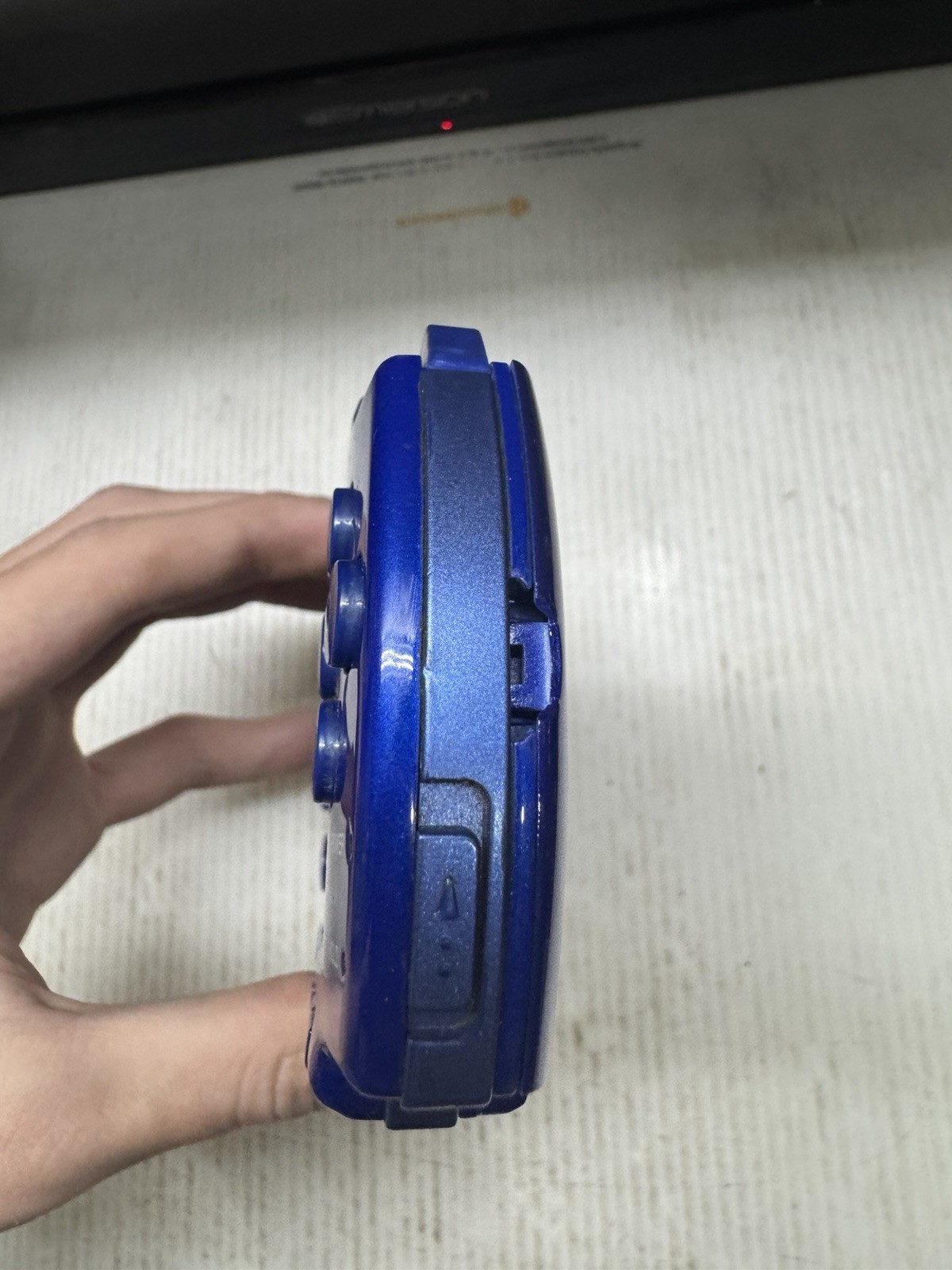 Sony PSP 2001 Handheld System Metallic Blue Tested Works
